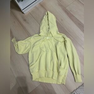 Nike Light Yellow Hoodie size s